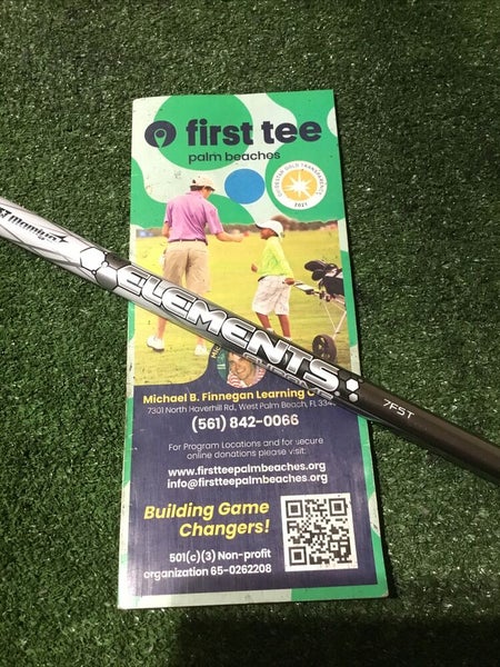 UST Mamiya Elements Chrome 7FST X-Stiff Graphite Driver Shaft (43.25”)No Adapter
