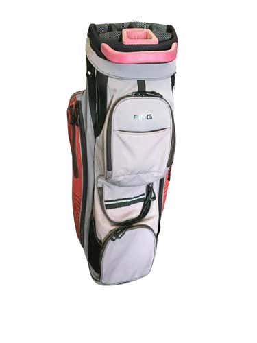 Used Ping Traverse Cart Bag Golf Cart Bags