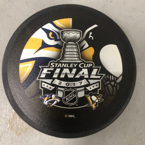 Penguins / Predators Stanley Cup final 2017 puck