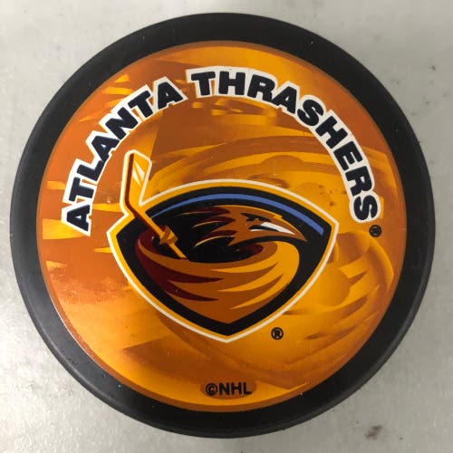 Atlanta Thrashers puck