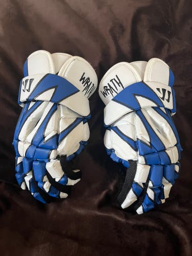 Used Warrior 13" Wrath Lacrosse Gloves