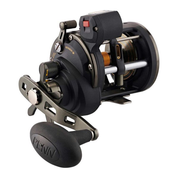 PENN Squall II SQLII20LWLC Level Wind Conventional Reel with Line