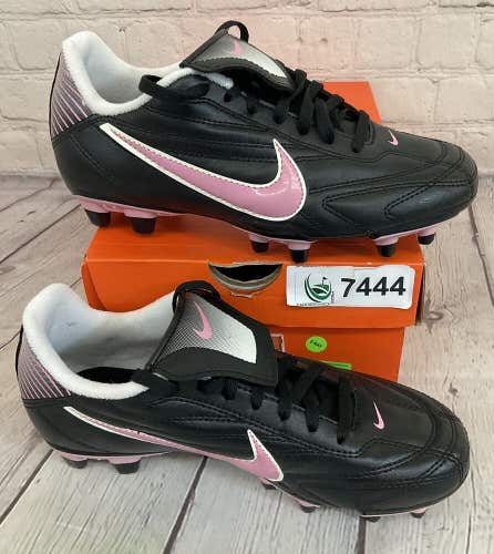Nike Women's Premier II FG Soccer Cleats Colors Black Perfect Pink White US 6
