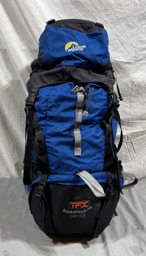 Lowe Alpine TFX Appalachian 65+15 Internal Frame Backpack Blue EXCELLENT