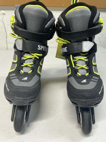 Used Rollerblade Spitfire Xt Youth 11.0 Inline Skates - Rec And Fitness
