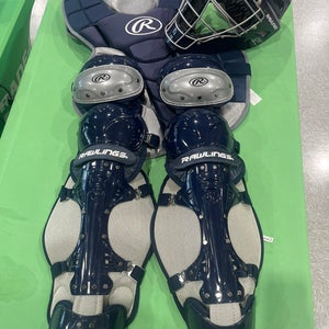 New Navy Adult 17” Rawlings Renegade 2.0 Catcher's Set