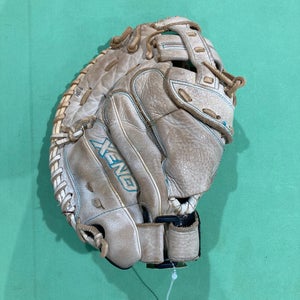 Used Louisville Slugger Right Hand Throw Catcher's Softball Glove 33"