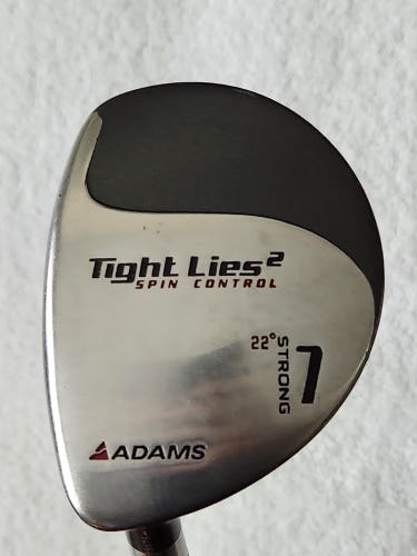 Men's Adams Tight Lies 2 Spin Control Strong 7 Wood 22° LH; Graphite Shaft