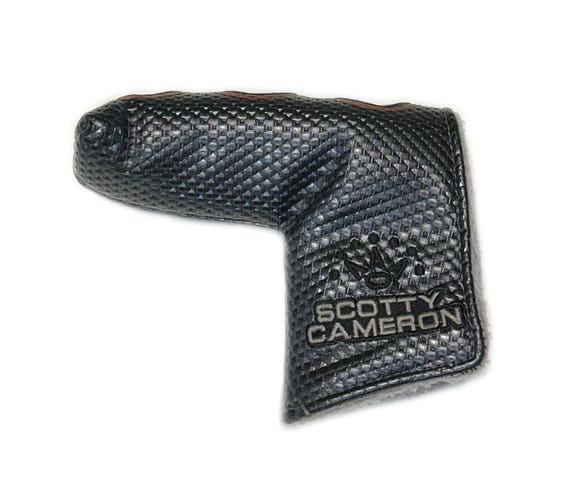 Titleist Scotty Cameron AM&E Carbon Fiber 3-Dot Blade Putter Headcover