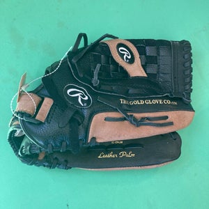 Brown Used Rawlings Players Series Right Hand Throw Outfield Softball Glove 13"