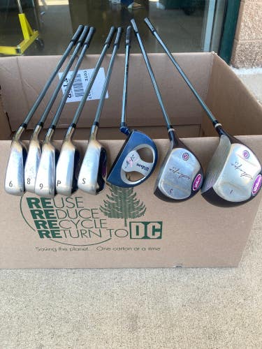 Used Women's Wilson Hope LX Clubs Right Handed Ladies Flex See Description