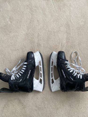 Used Youth Bauer Extra Wide Width  6 Supreme Mach Hockey Skates