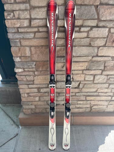Used Men's Rossignol Bandit 176 cm All Mountain Skis With Bindings Max Din 12
