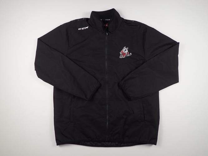 Niagara Icedogs OHL CCM Pro Stock Return Rink Jacket XL