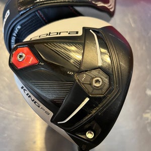 Used Men's Cobra Right Handed Stiff Flex 10.5 Loft King F9 Speedback Driver