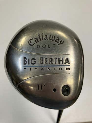 Used Callaway Big Bertha 11.0 Degree Ladies Flex Graphite Shaft Drivers