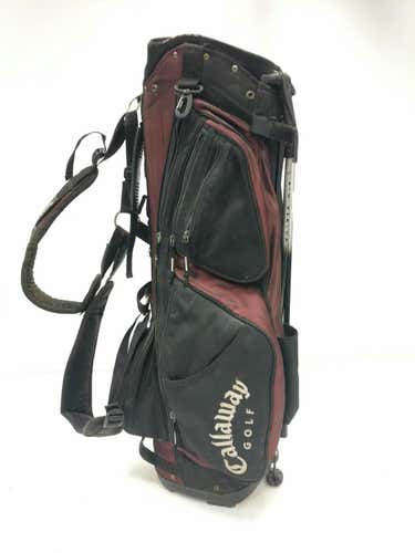 Used Callaway Black Red Golf Stand Bags