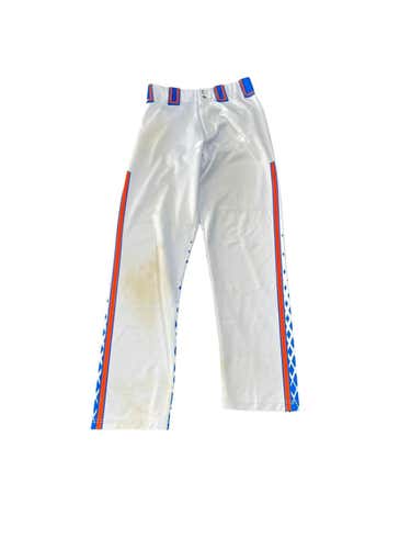 Used White Blue Orange Pants Md Baseball And Softball Bottoms