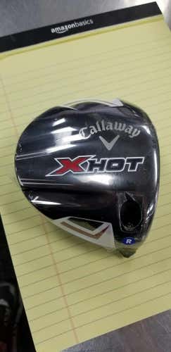 New Callaway Xhot 9 Degree Driver Head Only Graphite Regular Golf Drivers