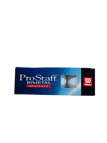 Used Wilson Prostaff Bimetal Distance Golf Balls