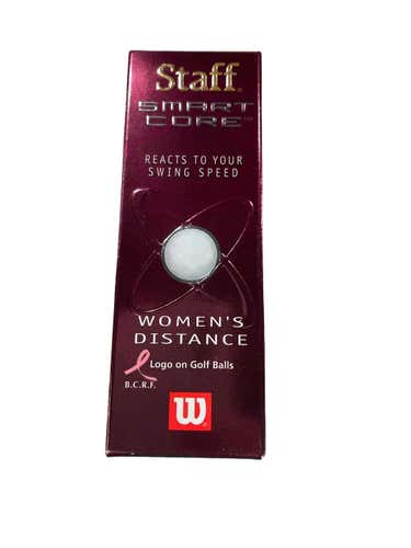 Used Wilson Women's Distance 3 Pack Golf Ball Golf Balls