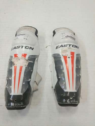 Used Easton Mako 9" Hockey Shin Guards