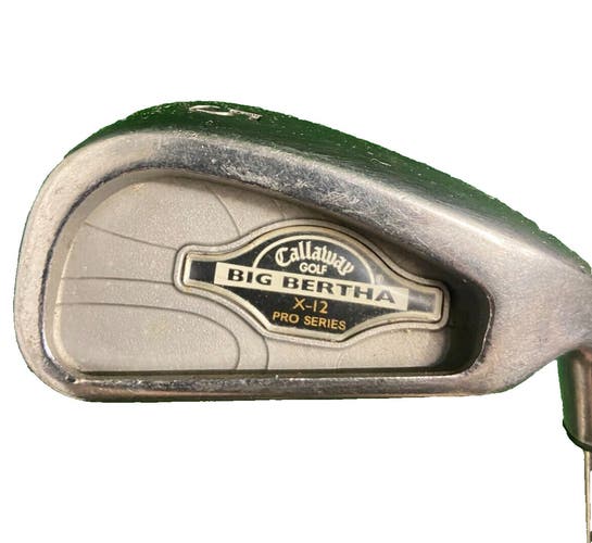 Callaway Golf X-12 Pro Series 5 Iron RH Men's Memphis "10" 98 Stiff Steel 38 in.