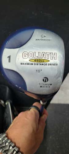 Used Dunlop Goliath 10 Regular Flex Graphite Shaft Drivers