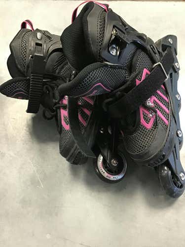 Used Zpm 10-13 Adjustable Inline Skates - Rec And Fitness