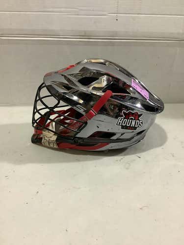 Used Cascade S Chrome One Size Lacrosse Helmets