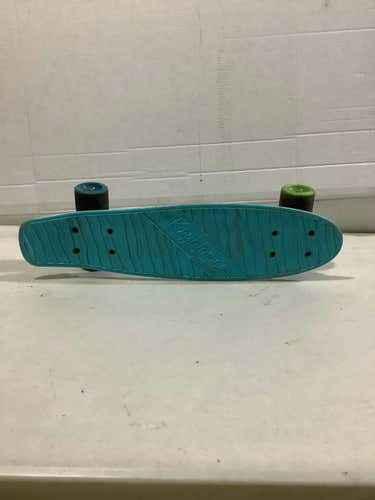 Used Penny Board Blue Regular Complete Skateboards