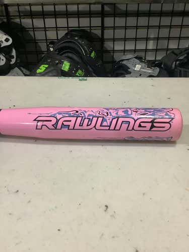 Used Rawlings Tr3rpink 24" -10 Drop Usa 2 1 4 Barrel Bats