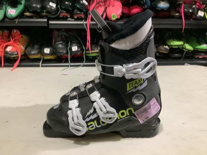 Used Salomon Team 230 Mp - J05 - W06 Boys' Downhill Ski Boots