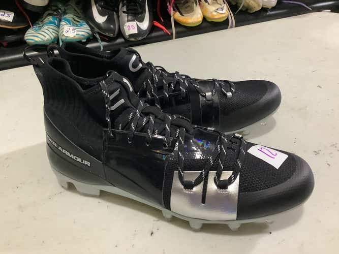 Used Under Armour Sz12 Football Cleats