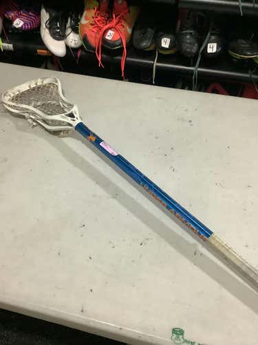 Used Warrior Evo 5 Aluminum Men's Complete Lacrosse Sticks