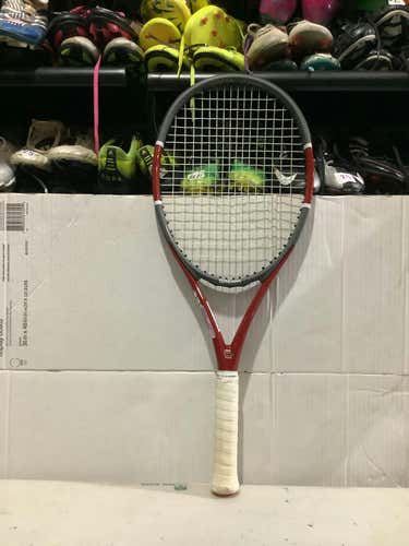 Used Wilson Triad Five 4 3 8" Tennis Racquets