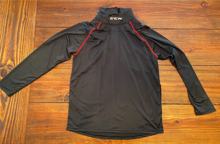 CCM Neck Protector Longsleeve Shirt - Senior - Large