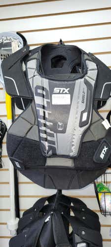 Used Stx Goalie Shield 400 Sm Lacrosse Shoulder Pads
