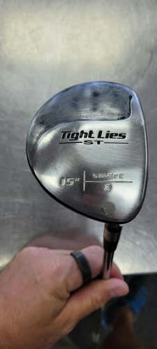 Used Adams Golf Tight Lies Smart 3 3 Wood Regular Flex Graphite Shaft Fairway Woods