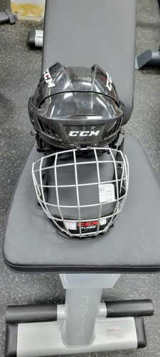 Used Ccm Fl40 Sm-25 Md Hockey Helmets
