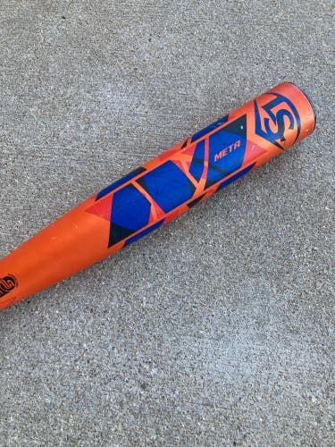 Used Kid Pitch (9YO-13YO) 2022 Louisville Slugger Meta Bat USSSA Certified (-8) Composite 24 oz 32"