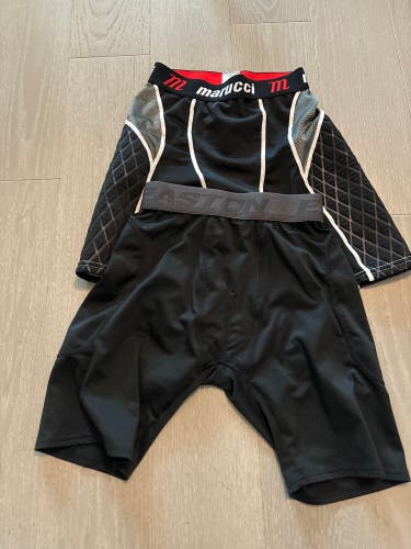 Youth Large baseball sliding shorts (One Pair Of Easton And One Pair Of Marucci)