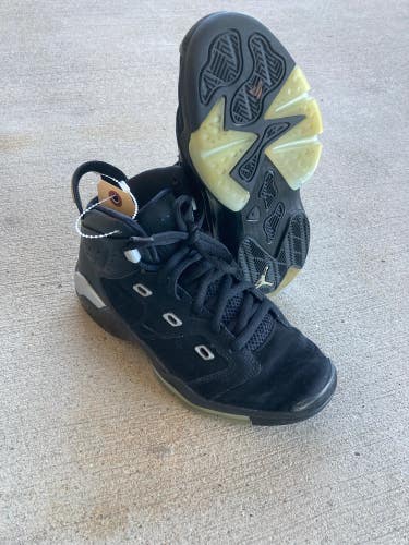 Black Used Size 6.0 Kid's Jordan Shoes Jordan 6-17-23 Black Metallic