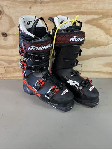 Nordica Promachine 130 Men's Ski Boots 26.5 All Mountain, Black/Anthracite/Red