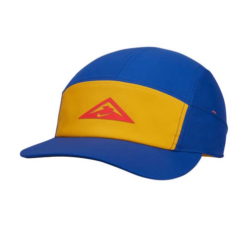 Nike Trail AW84 DRI-FIT Running Hiking Adjustable Hat Cap Blue Yellow DR0469-417