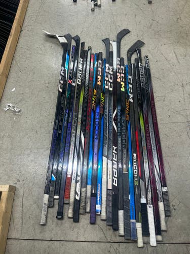 x23 Broken Hockey Sticks for Projects or Repair - Lot#C72