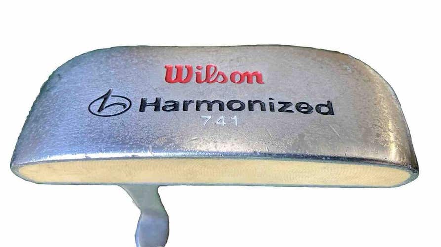 Wilson Harmonized 741 Insert Putter RH Steel 34 Inches With Nice Original Grip