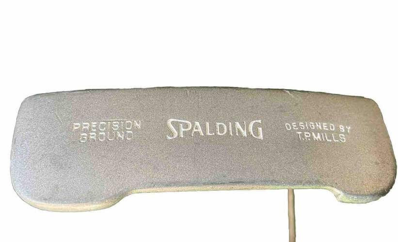 Spalding TPM 9 Precision Ground Putter T.P. Mills 34.5” Steel Factory Grip RH