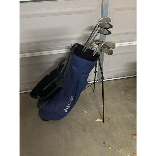 Men's Complete Set with Ping, Callaway and Vintage Ping Stand Bag