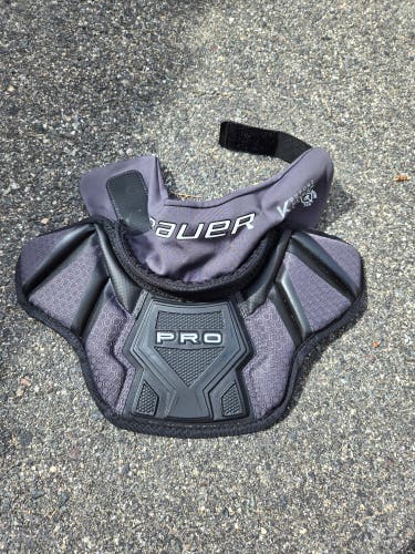 Used Bauer Pro Jr. Goalie Neck Protector